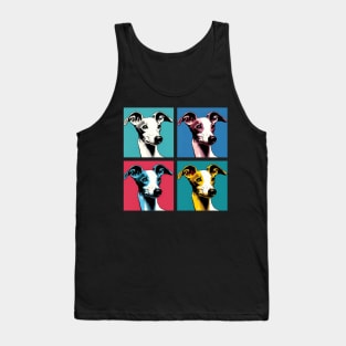 Pop Retro Italian Greyhound Art - Cute Puppy Tank Top